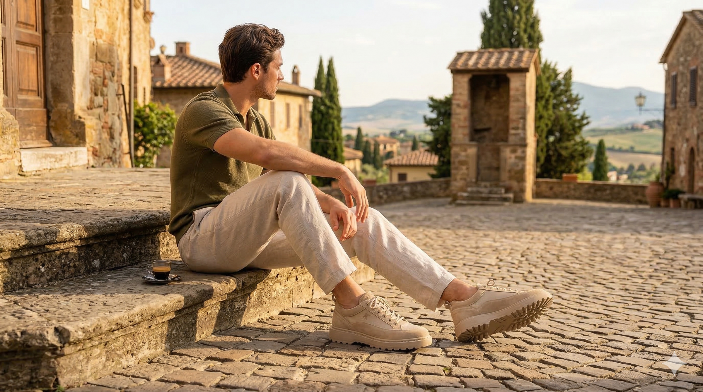 Sneakers Clevrii suede - immagine principale homepage